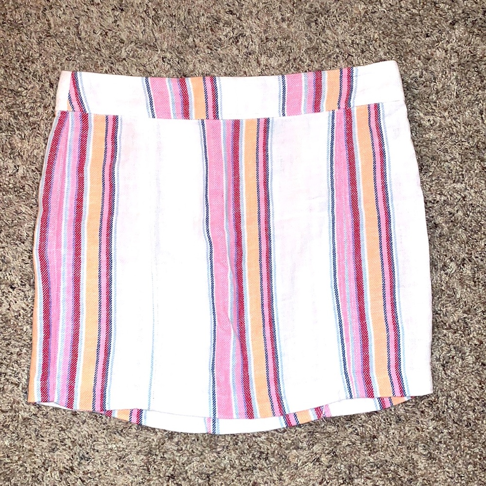 Striped skirt, worn once, size L